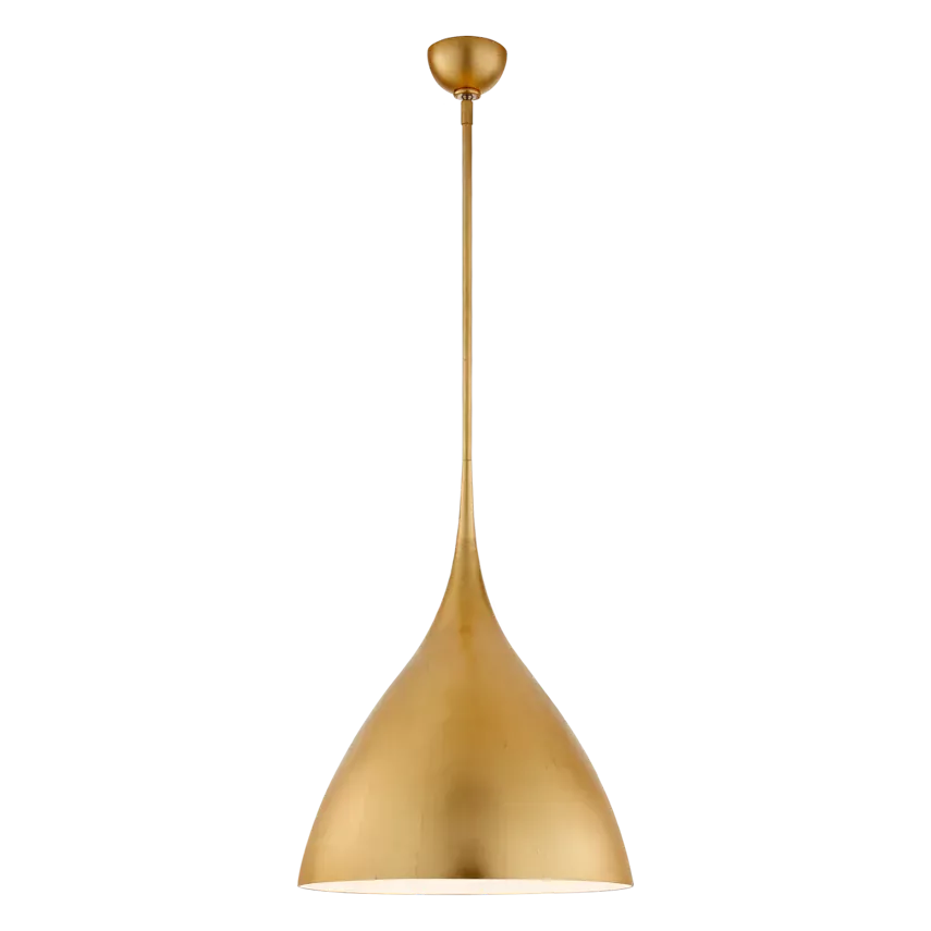 18" Modern Pendant Light - E26 Socket - 22.75" Fixture Height - 75W Max