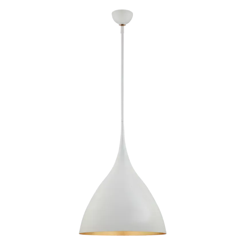 18" Modern Pendant Light - E26 Socket - 22.75" Fixture Height - 75W Max