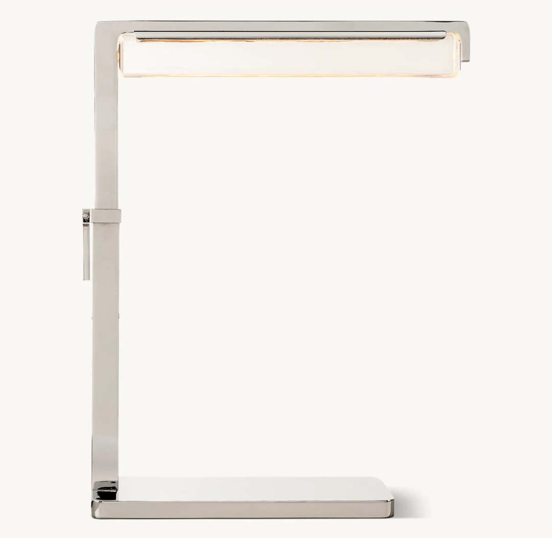Audubos Glass Table Lamp – Brass &amp; K9 Crystal Hanging Lamp, E12 Dimmable Ceiling Light for Dining Room, Bedroom