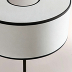 Daphne Table Lamp – Modern Brass & Linen Shade Lamp, E12 1-Light Bedside Light for Living Room, Bedroom