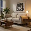 Ethereal Modern Small Brass Metal Table Lamp