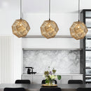 Pendant Modern Simple Grid Polyhedral Ball Light