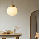 Retro Bedroom Light Chinese Wooden Pendant Light