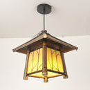 Retro Chinese Style Bamboo Chandelier Southeast Asia Design