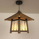 Retro Chinese Style Bamboo Chandelier Southeast Asia Design
